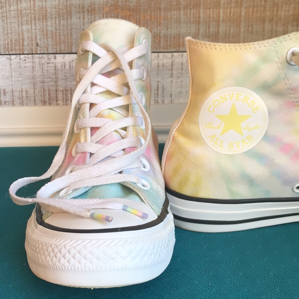 Tie-Dye High Top Converse